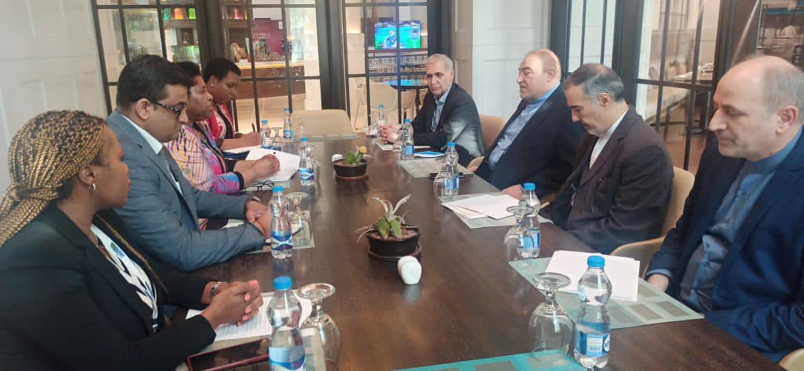 Iranian deputy FM for economic diplomacy meets high-ranking