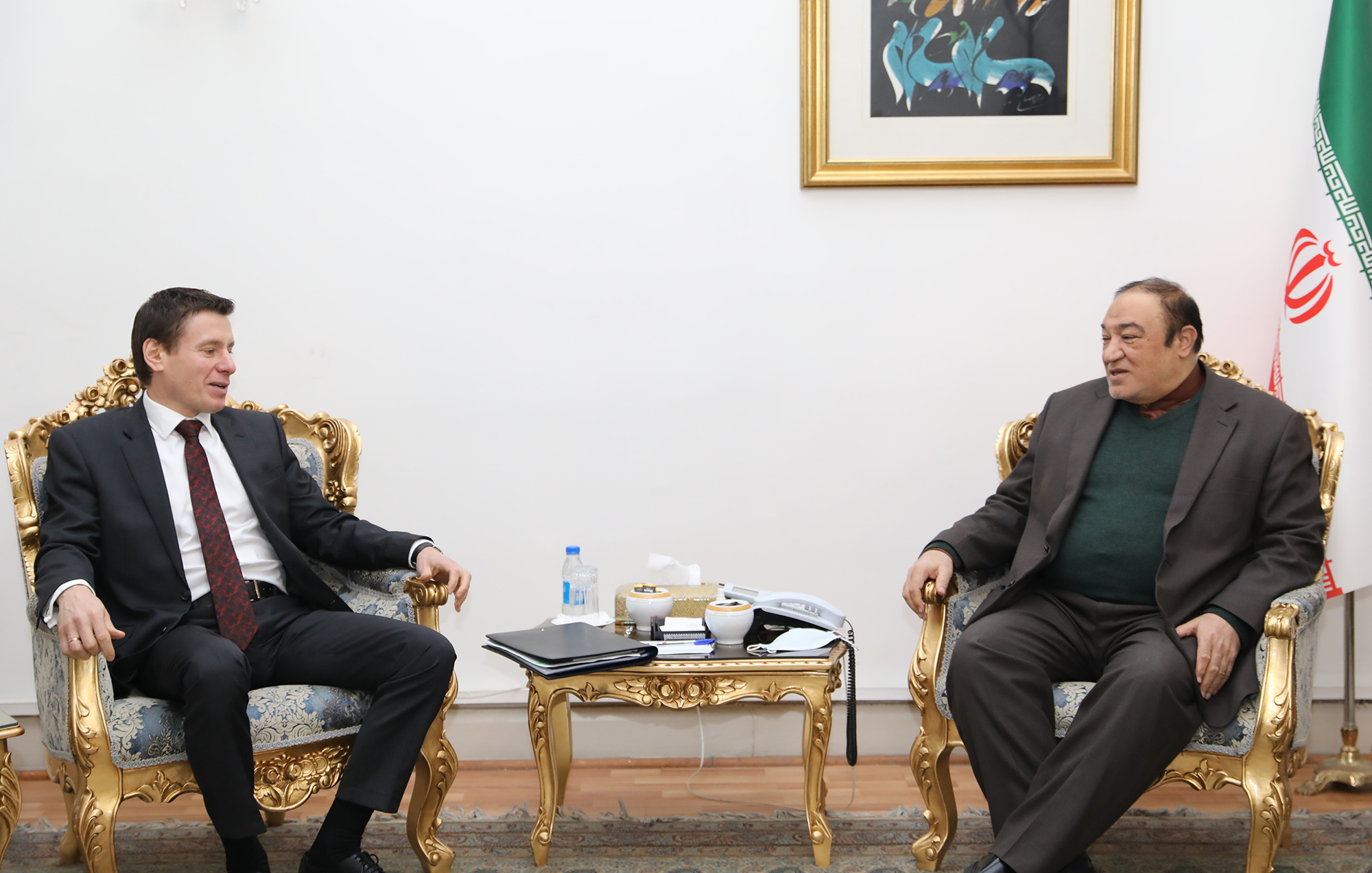 Iran’s deputy FM for economic diplomacy and the Eurasian Economic Union’s member of the board for trade explore ways of expanding economic cooperation